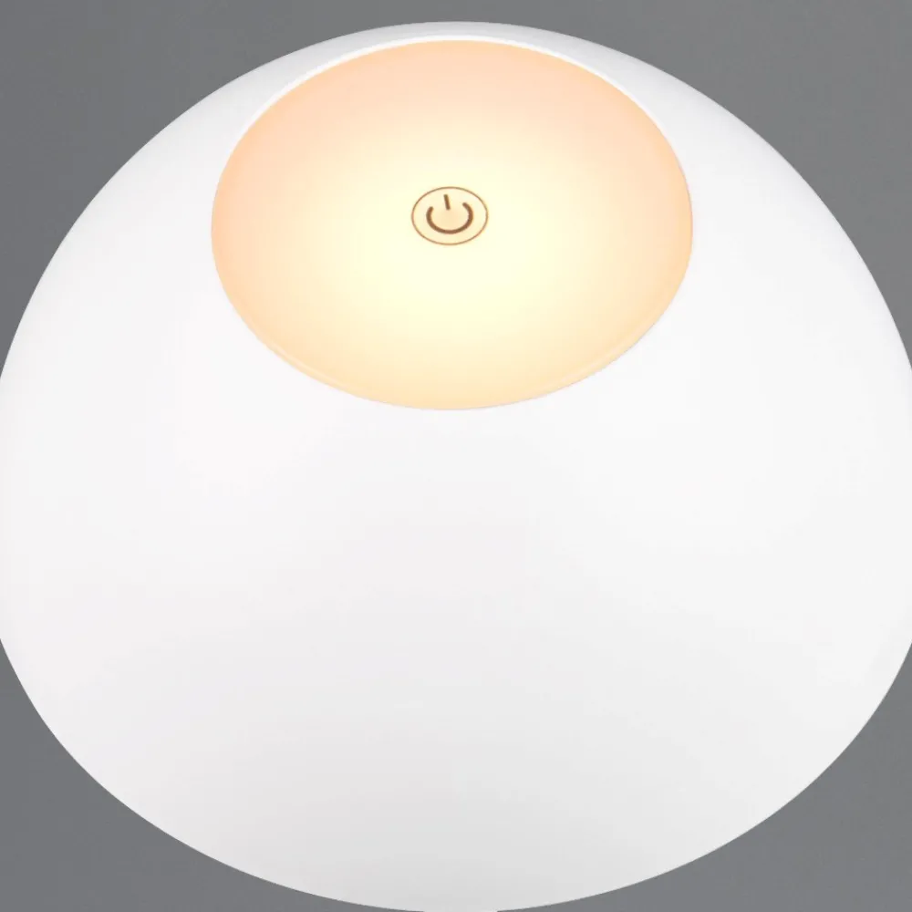 Lampade Da Tavolino Esterno-Selezionato da Mazzolaluce Lampada da tavolino bianca senza fili ricaricabile moderna per esterno