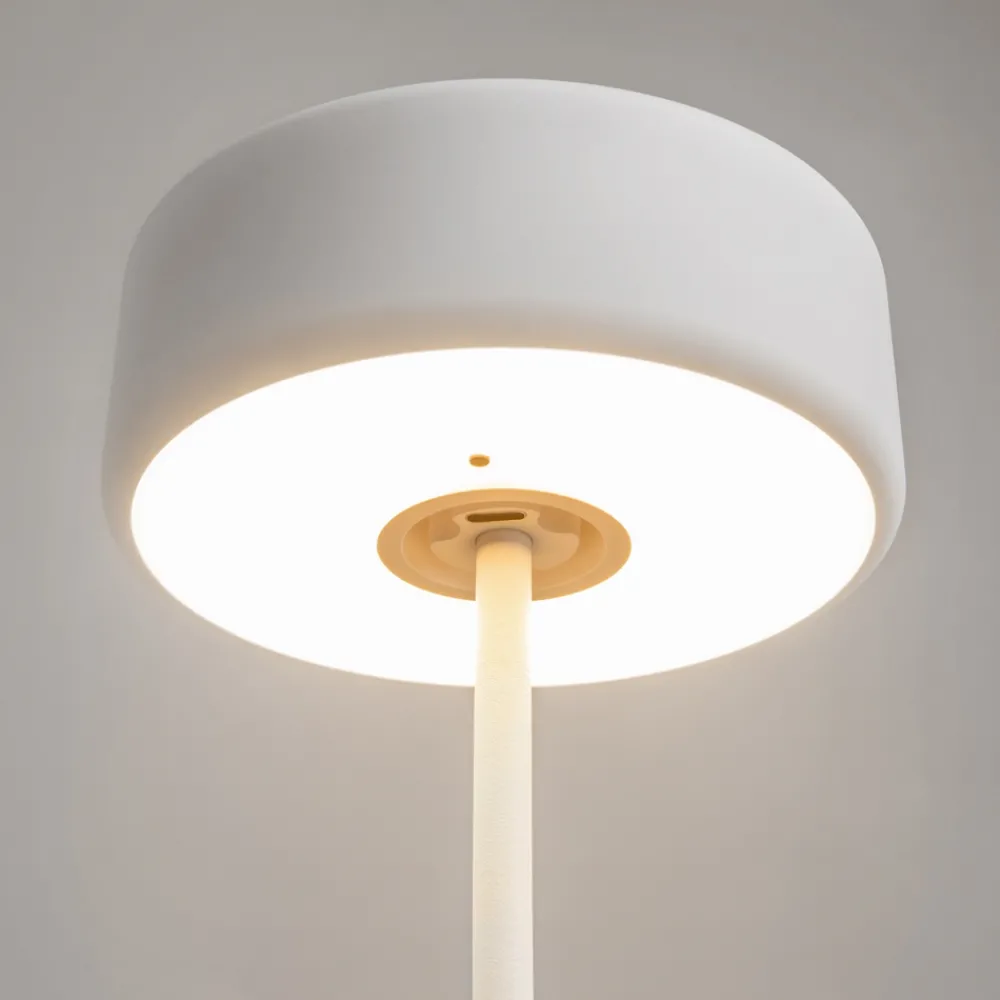 Lampade Da Tavolino Esterno-Maytoni Lampada da tavolino per esterno bianca led da 2200k a 4000k