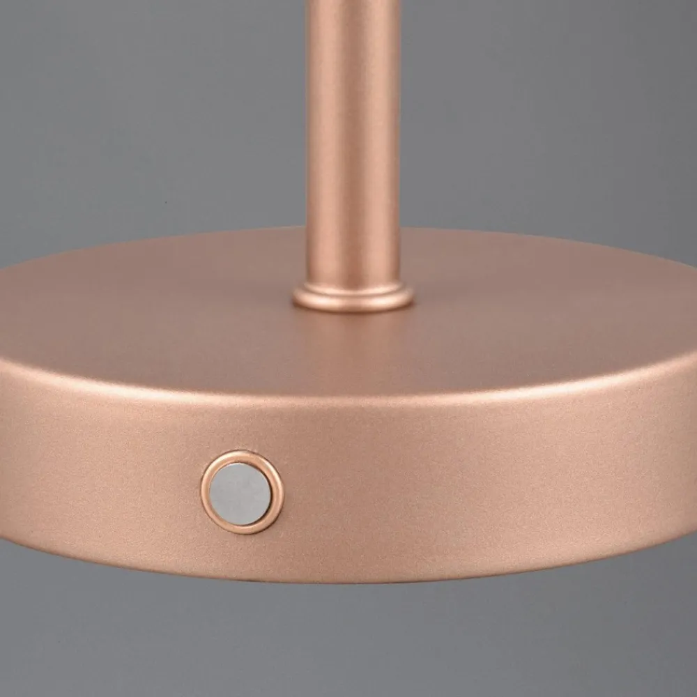 Lampade Da Tavolino Esterno-Selezionato da Mazzolaluce Lampada da tavolino per ristorante senza fili marrone caffe per esterno
