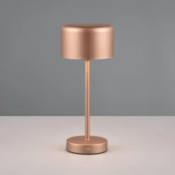 Lampade Da Tavolino Esterno-Selezionato da Mazzolaluce Lampada da tavolino per ristorante senza fili marrone caffe per esterno
