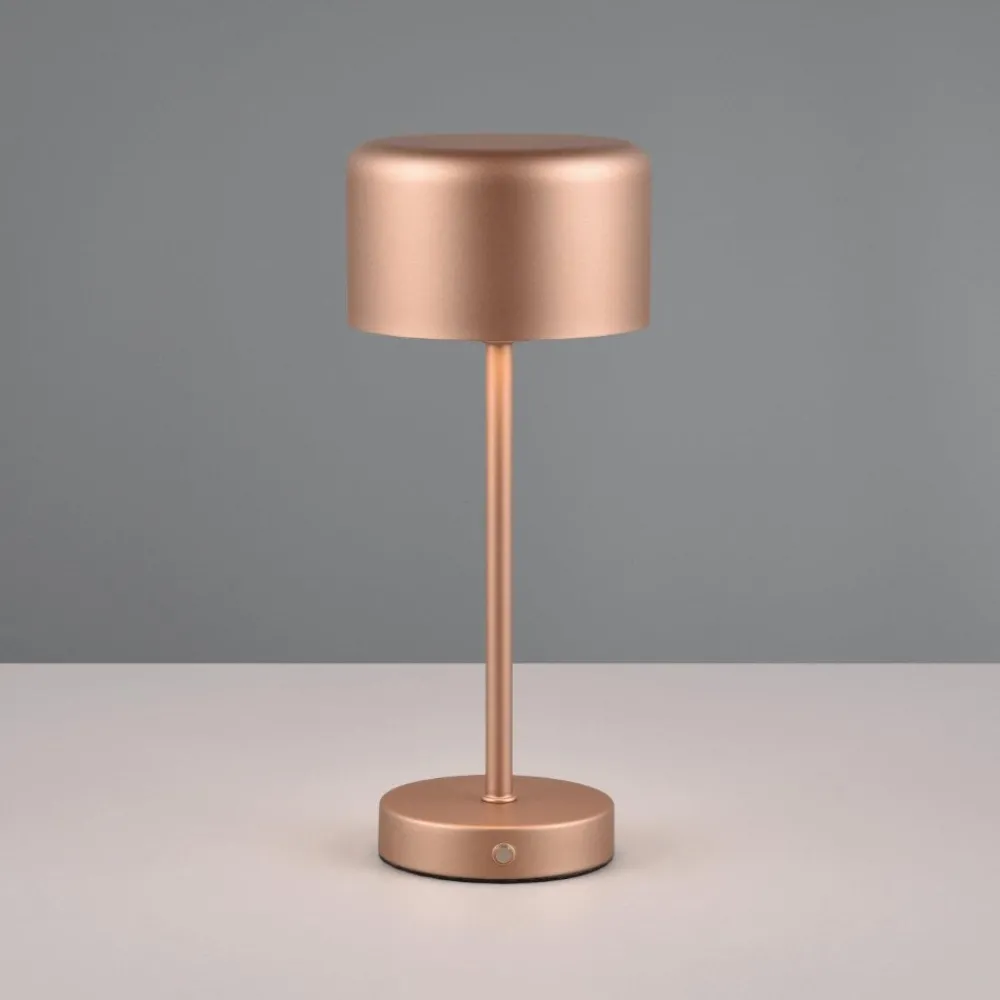 Lampade Da Tavolino Esterno-Selezionato da Mazzolaluce Lampada da tavolino per ristorante senza fili marrone caffe per esterno