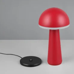 Lampade Da Tavolino Esterno-Selezionato da Mazzolaluce Lampada da tavolino rossa portatile ricaricabile led