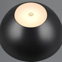 Lampade Da Tavolino Esterno-Selezionato da Mazzolaluce Lampada da tavolino senza fili ricaricabile nera moderna
