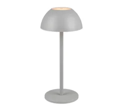 Lampade Da Tavolino Esterno-Selezionato da Mazzolaluce Lampada da tavolino senza fili per esterni design grigia