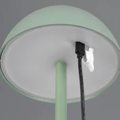 Lampade Da Tavolino Esterno-Selezionato da Mazzolaluce Lampada da tavolino verde pistacchio portatile senza fili per esterno