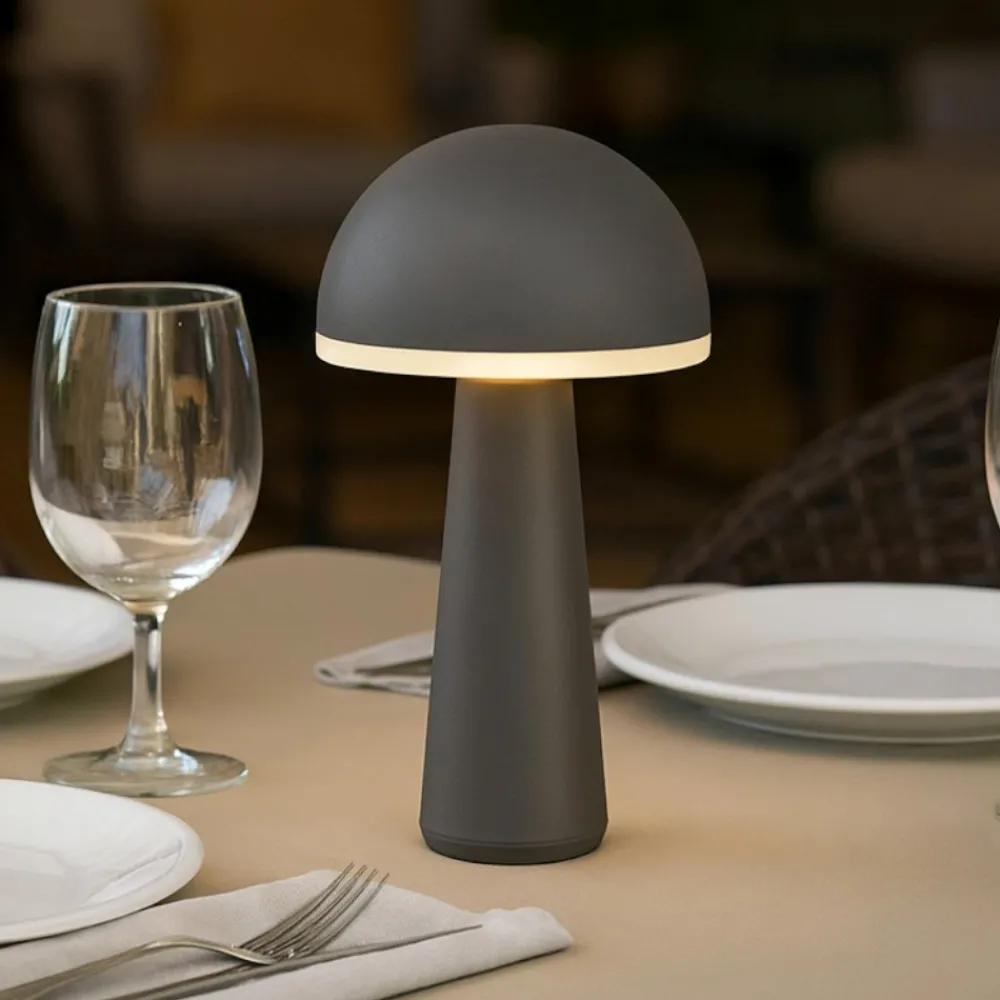Lampade Da Tavolino Esterno-Selezionato da Mazzolaluce Lampada da tavoli per esterno antracite portatile ricaricabile