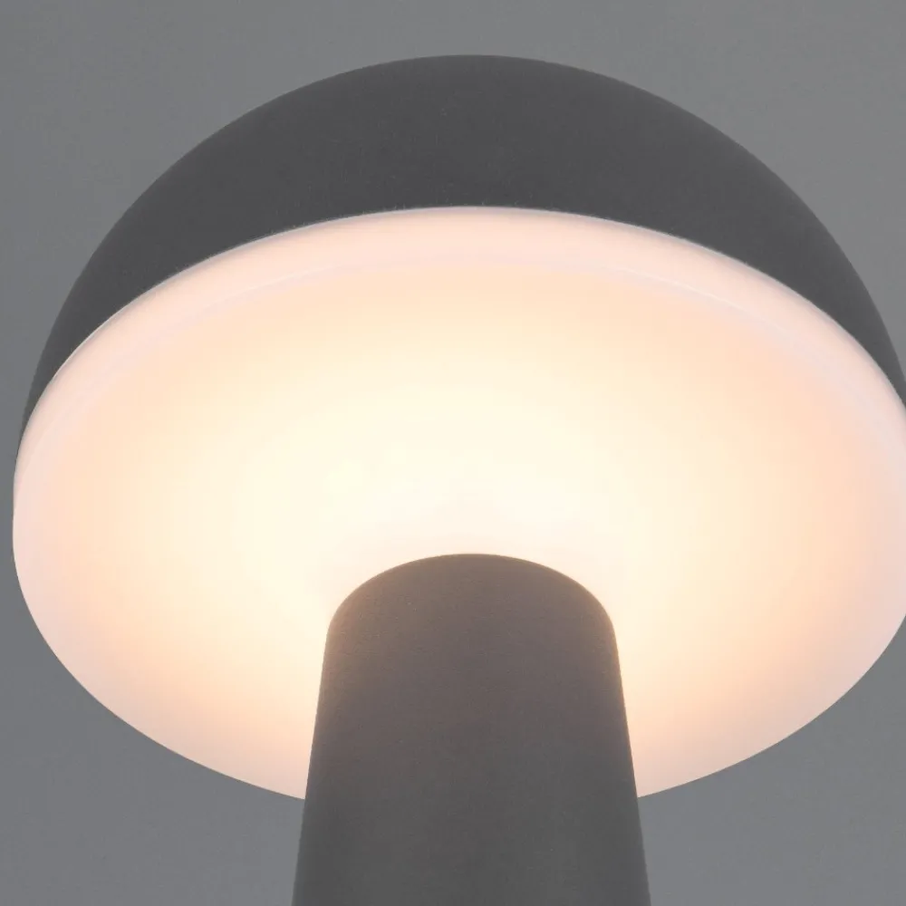 Lampade Da Tavolino Esterno-Selezionato da Mazzolaluce Lampada da tavoli per esterno antracite portatile ricaricabile