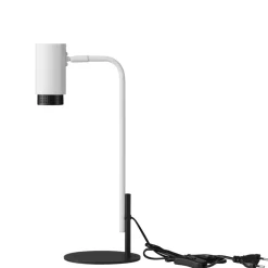 Lampade Da Tavolo-Selezionato da Mazzolaluce Lampada da tavolo bianca orientabile minimal