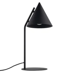 Lampade Da Tavolo-Selezionato da Mazzolaluce Lampada da tavolo cono nero design moderna