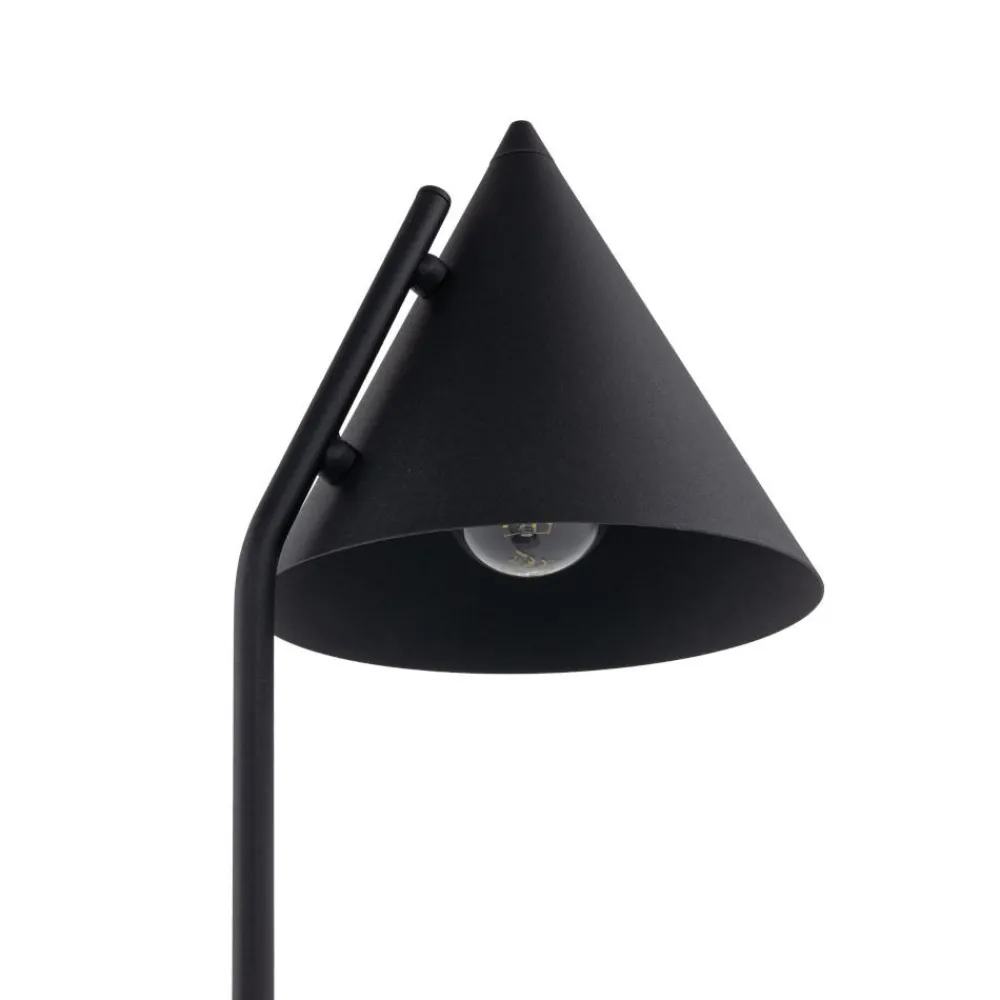 Lampade Da Tavolo-Selezionato da Mazzolaluce Lampada da tavolo cono nero design moderna