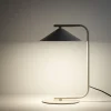 Lampade Da Tavolo-Selezionato da Mazzolaluce Lampada da tavolo design minimal metallo champagne