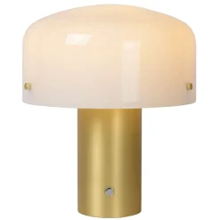Lampade Da Tavolo-Selezionato da Mazzolaluce Lampada da tavolo design moderna oro vetro bianco touch dimmer