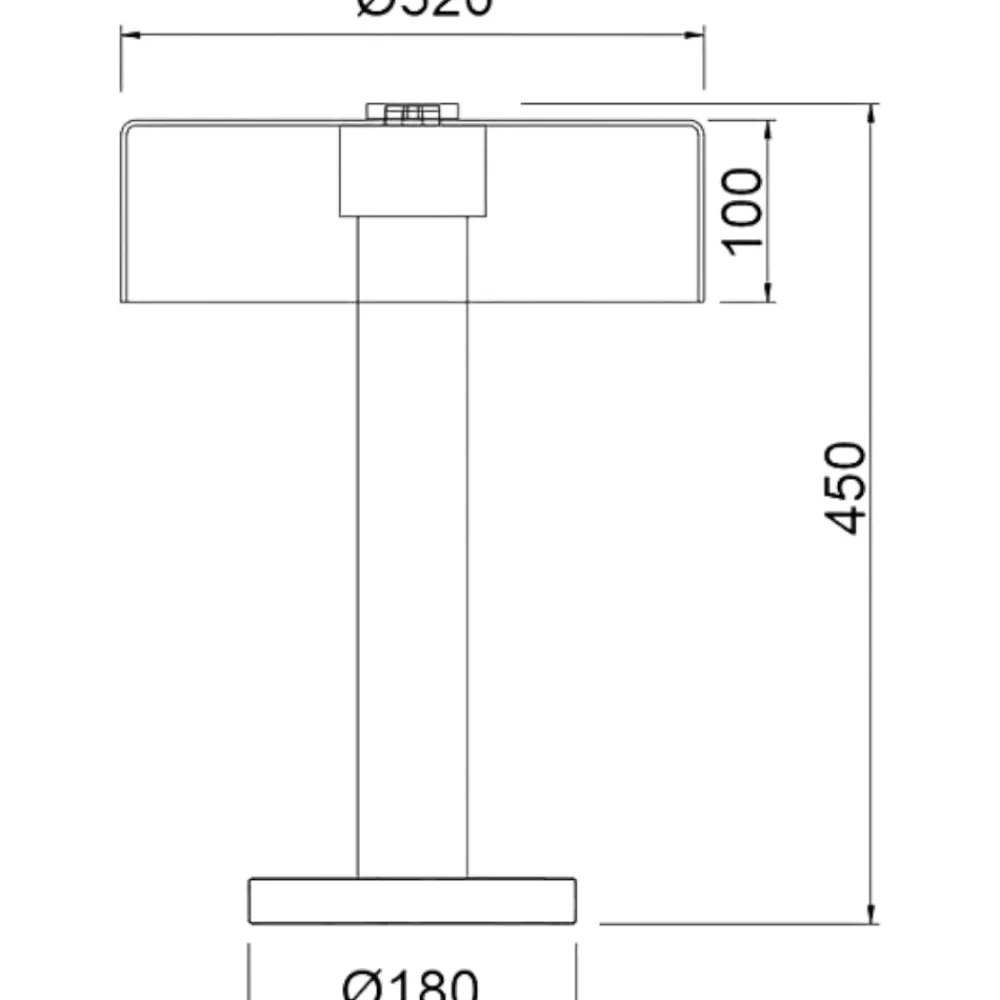 Lampade Da Tavolo-Selezionato da Mazzolaluce Lampada da tavolo design moderna nero vetro fume per soggiorno