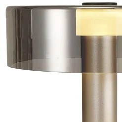 Lampade Da Tavolo-Selezionato da Mazzolaluce Lampada da tavolo design moderna oro sabbiato