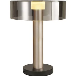 Lampade Da Tavolo-Selezionato da Mazzolaluce Lampada da tavolo design moderna oro sabbiato