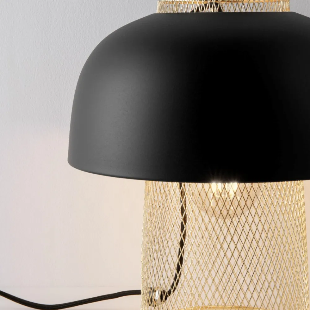 Lampade Da Tavolo-Selezionato da Mazzolaluce Lampada da tavolo design moderna nero oro