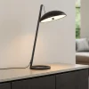 Lampade Da Tavolo-Selezionato da Mazzolaluce Lampada da tavolo flu nera moderna led 3000k dimmerabile