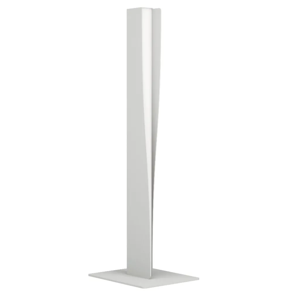 Lampade Da Tavolo-Eglo Lampada da tavolo grigia design moderna led rgb 2700 a 6500k controllo remoto app bolognano