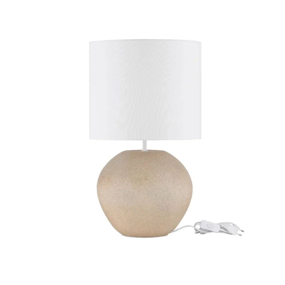 Lampade Da Tavolo-Selezionato da Mazzolaluce Lampada da tavolo in gesso design minimal