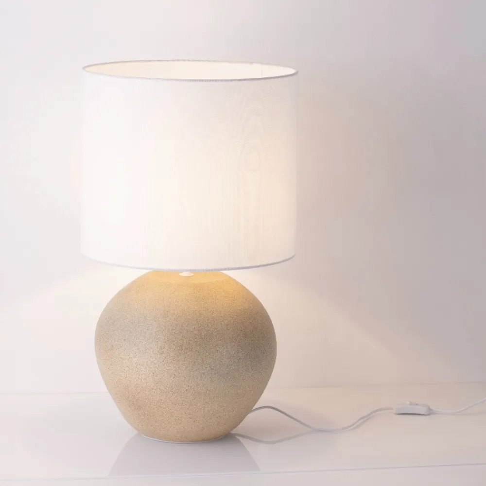 Lampade Da Tavolo-Selezionato da Mazzolaluce Lampada da tavolo in gesso design minimal