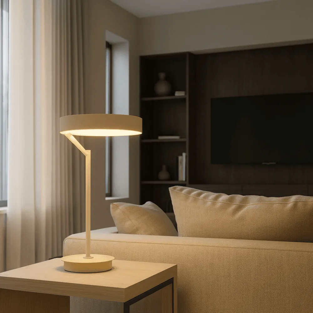 Lampade Da Tavolo-Gea Luce Lampada da tavolo led biemissione criseide verde salvia