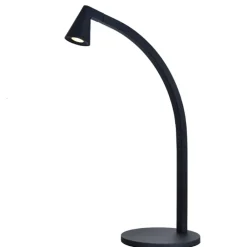 Lampade Da Tavolo-Selezionato da Mazzolaluce Lampada da tavolo led nera design minimale per scrivania