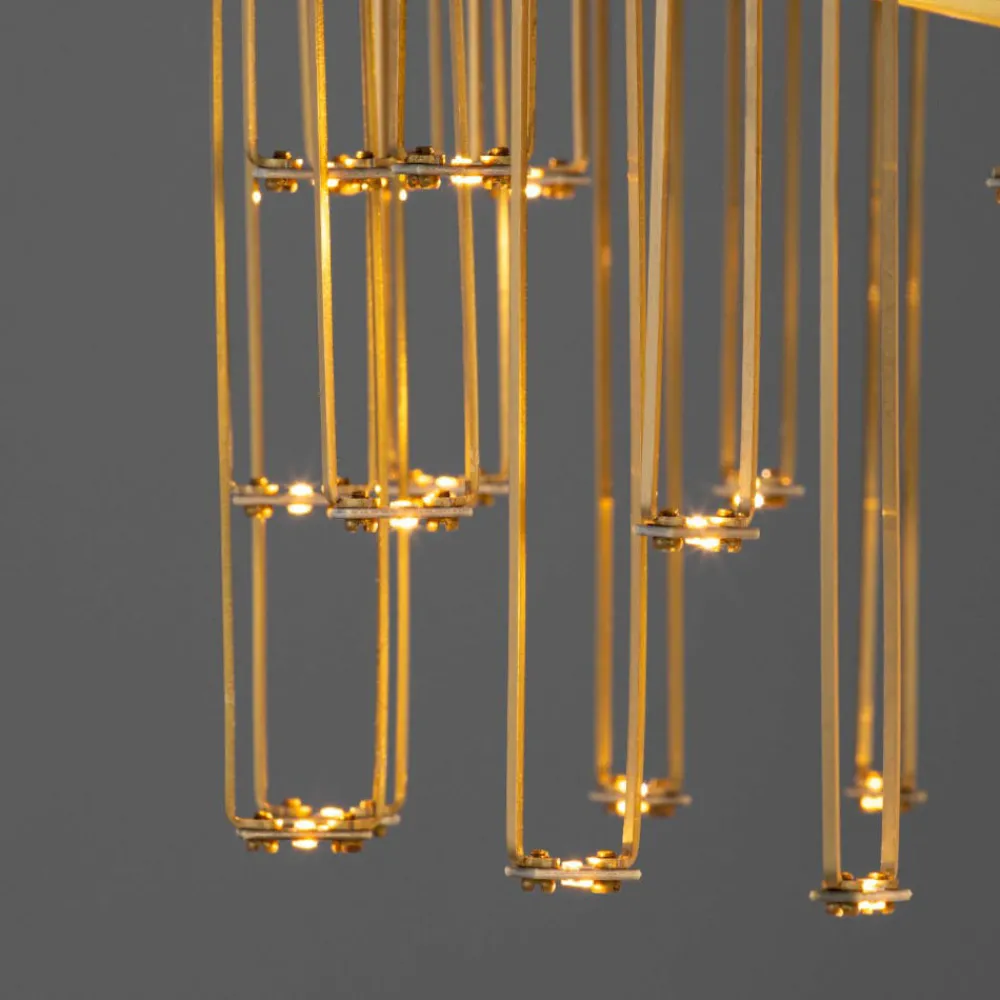 Lampade Da Tavolo-Selezionato da Mazzolaluce Lampada da tavolo led oro ramato design