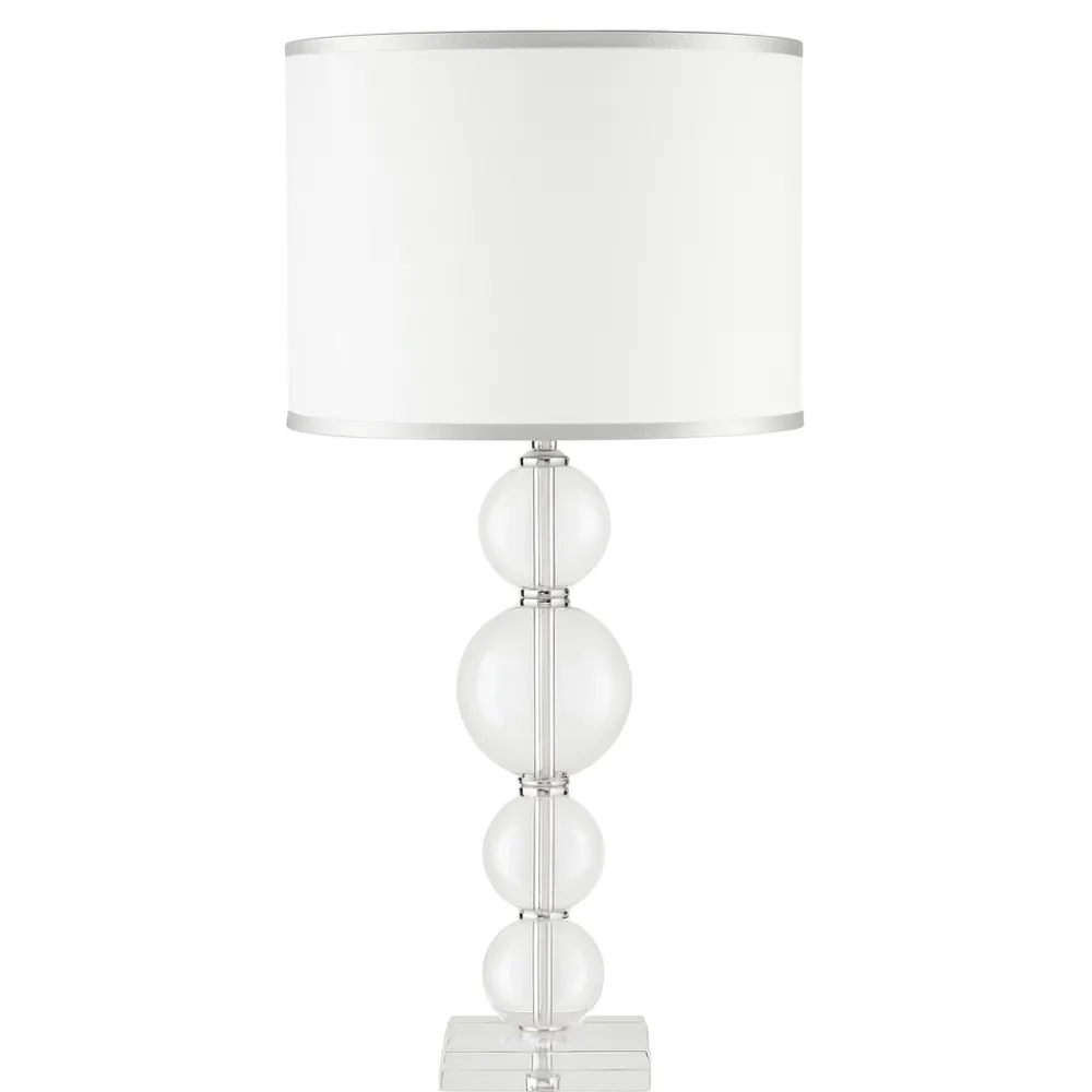 Lampade Da Tavolo-Ondaluce Lampada da tavolo lg tebe per salotto classico cromo