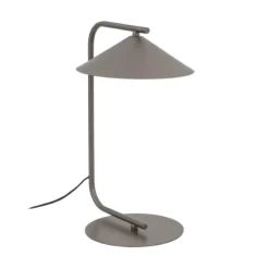 Lampade Da Tavolo-Selezionato da Mazzolaluce Lampada da tavolo marrone design minimal in metallo