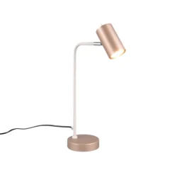 Lampade Da Tavolo-Selezionato da Mazzolaluce Lampada da tavolo moderna marrone orientabile