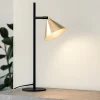 Lampade Da Tavolo-Selezionato da Mazzolaluce Lampada da tavolo moderna paralume a cono colore oro