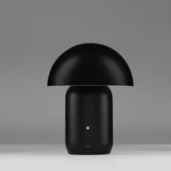Lampade Da Tavolo-Selezionato da Mazzolaluce Lampada da tavolo nera led 3000k usb ricaricabile