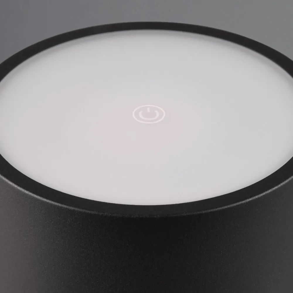 Lampade Da Tavolino Esterno-Selezionato da Mazzolaluce Lampada da tavolo nera portatile senza fili moderna