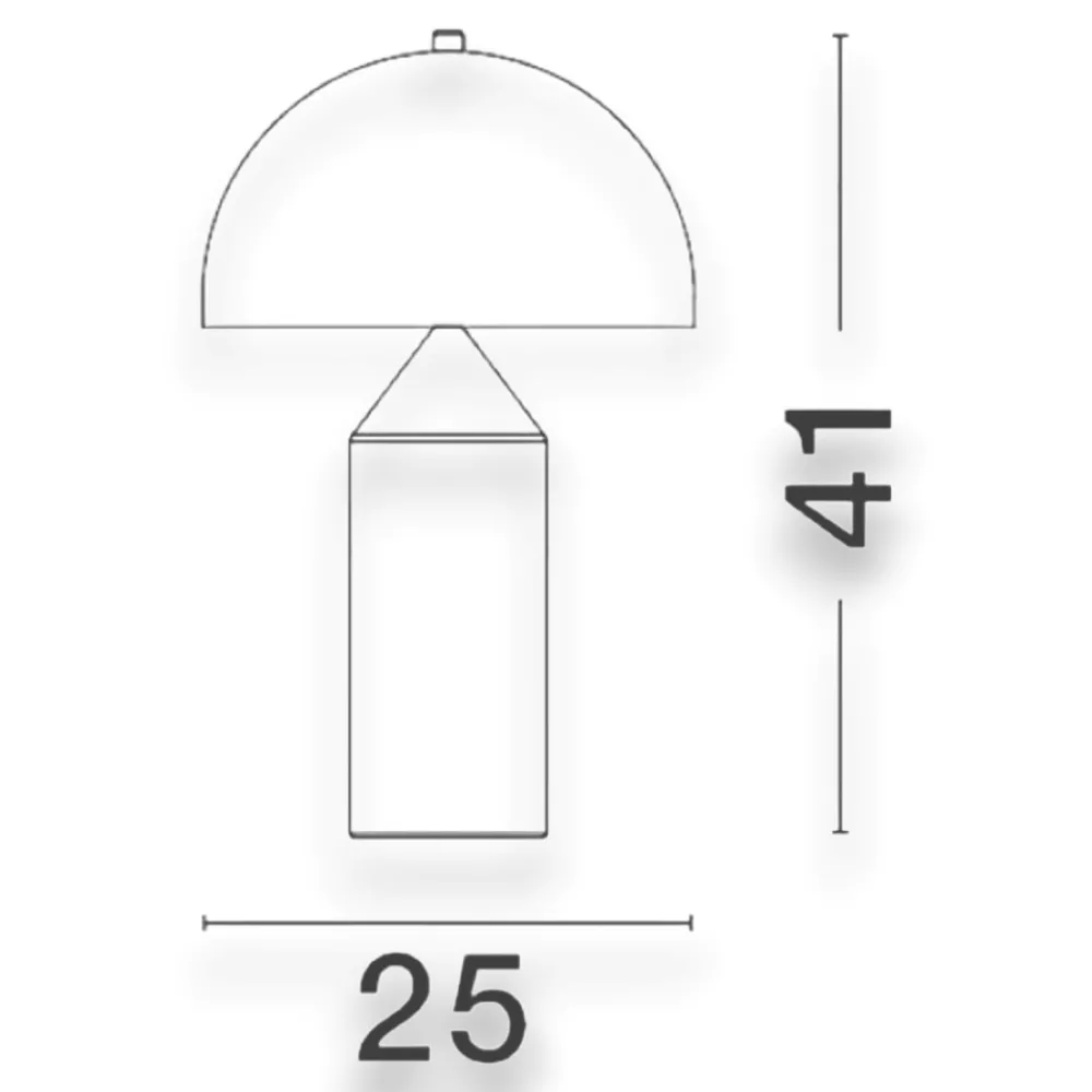 Lampade Da Tavolo-Selezionato da Mazzolaluce Lampada da tavolo oro design moderna
