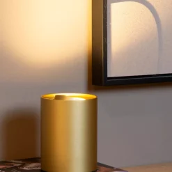 Lampade Da Tavolo-Selezionato da Mazzolaluce Lampada da tavolo oro per illuminare il quadro