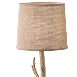 Lampade Da Tavolo-Selezionato da Mazzolaluce Lampada da tavolo per chalet casa montagna di legno