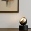Lampade Da Tavolo-Selezionato da Mazzolaluce Lampada da tavolo per illuminare quadri nero caffe orientabile led 5w cct dimmerabile