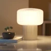 Lampade Da Tavolo-Maytoni Lampada da tavolo per soggiorno omaggio a fungo ceramica e vetro
