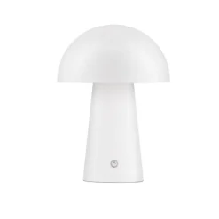 Lampade Da Tavolo-Selezionato da Mazzolaluce Lampada da tavolo portatile bianca led 3000k dimmerabile usb ricaricabile