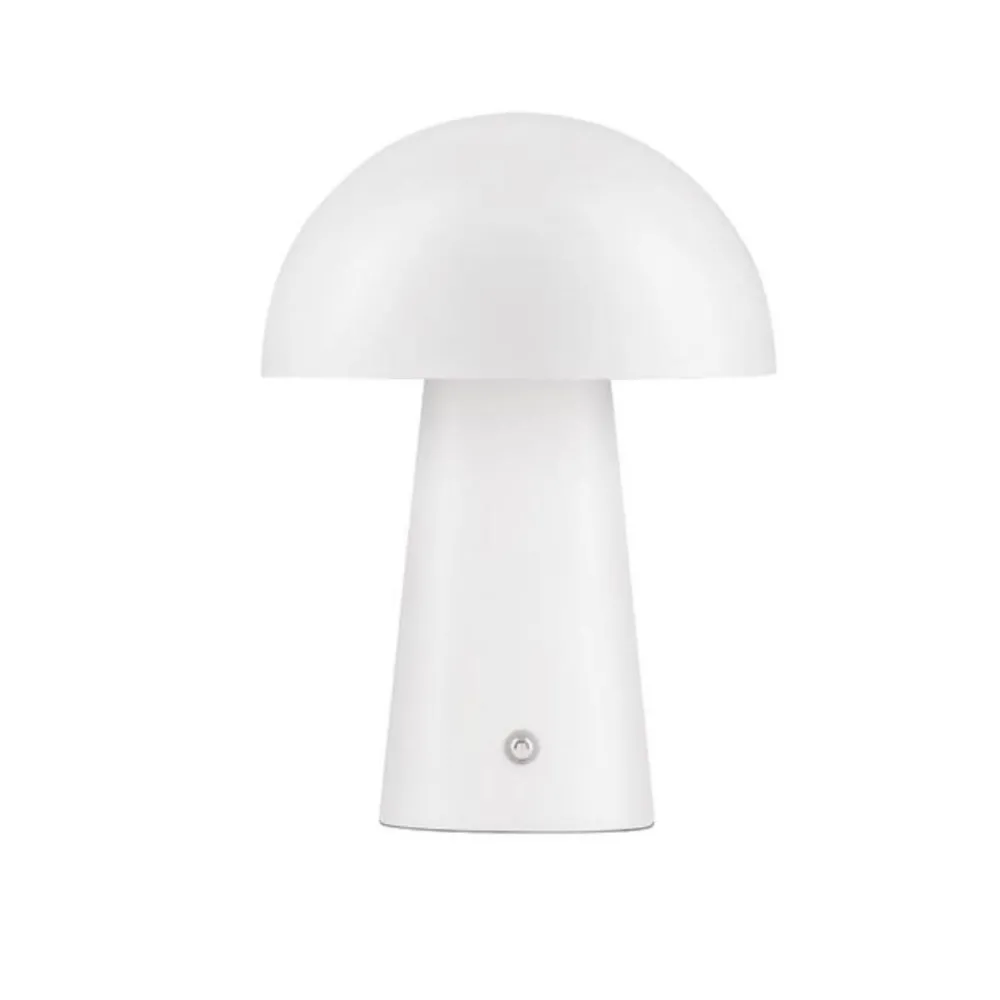 Lampade Da Tavolo-Selezionato da Mazzolaluce Lampada da tavolo portatile bianca led 3000k dimmerabile usb ricaricabile