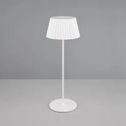 Lampade Da Tavolino Esterno-Selezionato da Mazzolaluce Lampada da tavolo portatile bianca ricaricabile led 3000k