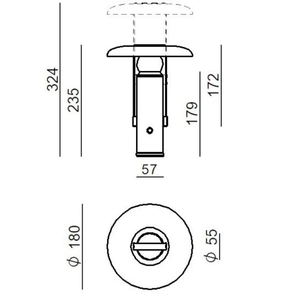 Lampade Da Tavolino Esterno-Linea Light Lampada da tavolo portatile senza fili camping bianca