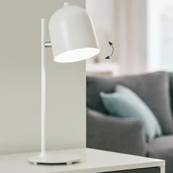 Lampade Da Tavolo-Selezionato da Mazzolaluce Lampada da tavolo scrivania bianca orientabile moderna fp