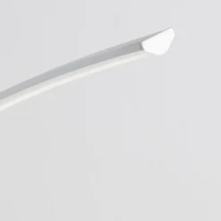 Lampade Da Terra-Selezionato da Mazzolaluce Lampada da terra ad arco bianca led 30w 3000k dimmerabile moderna