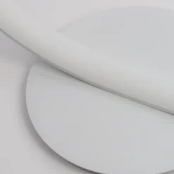 Lampade Da Terra-Selezionato da Mazzolaluce Lampada da terra ad arco bianca led 30w 3000k dimmerabile moderna
