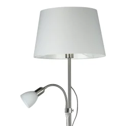 Lampade Da Terra-Eglo Lampada da terra braccio orientabile moderna conesa