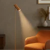 Lampade Da Terra-Selezionato da Mazzolaluce Lampada da terra bronzo elegante orientabile