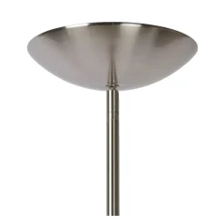 Lampade Da Terra-Selezionato da Mazzolaluce Lampada da terra cromata doppia luce led 20w 3000k dimmerabile