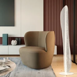 Lampade Da Terra-Selezionato da Mazzolaluce Lampada da terra design moderna led 30w 3000k per soggiorno