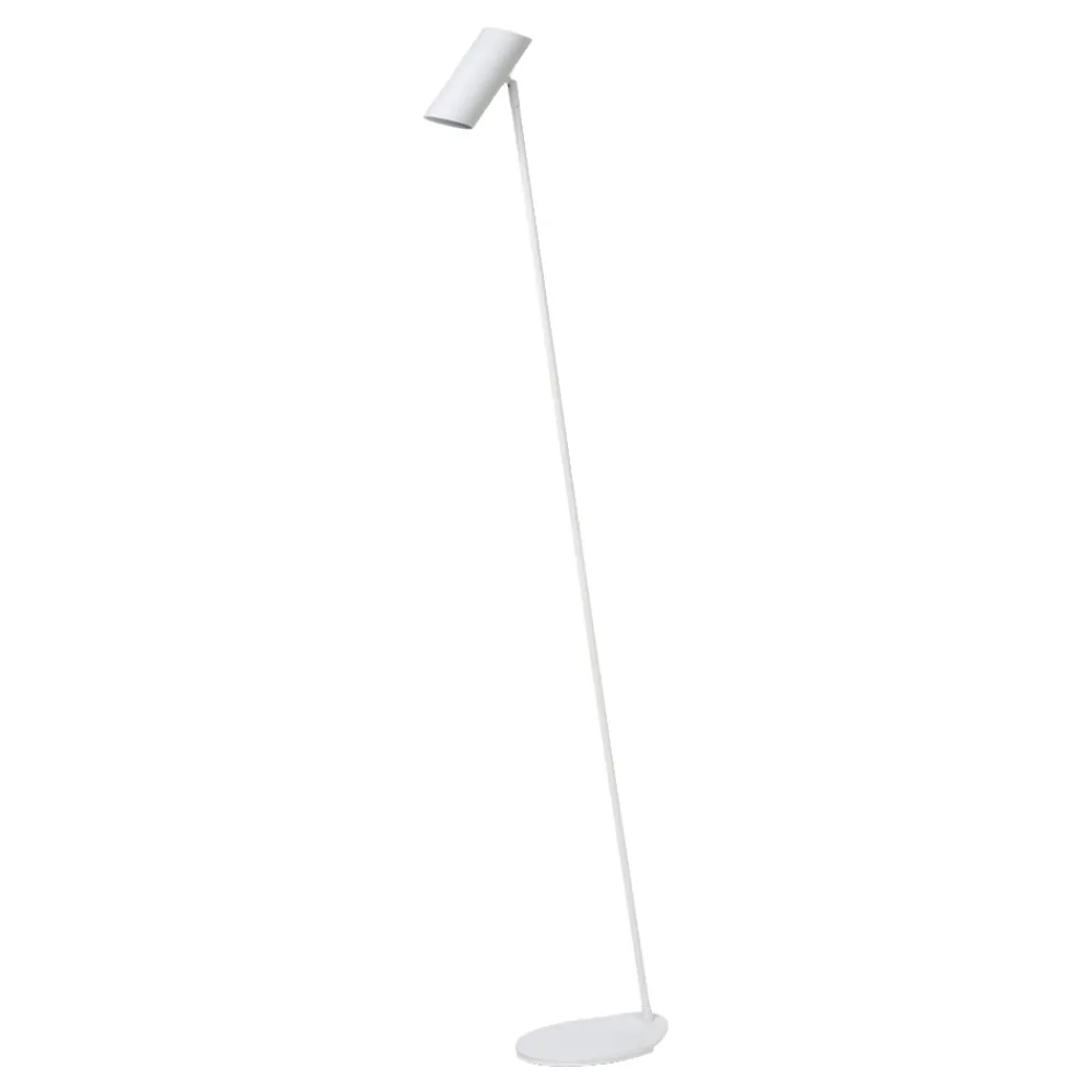 Lampade Da Terra-Selezionato da Mazzolaluce Lampada da terra design moderna da lettura metallo bianco